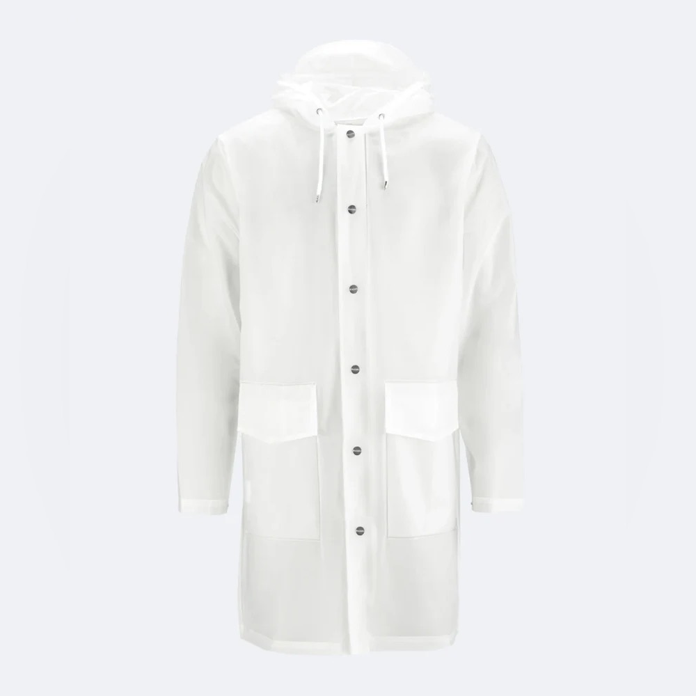 RAINS Transparent Hooded Coat -XS/S
